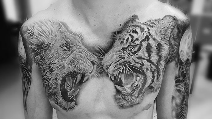 Tiermotive Tattoo